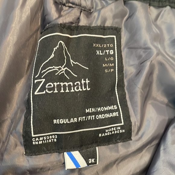 Zermatt snow ski pants snowboarding insulated black zipper pockets men’s size XL - Picture 16 of 16